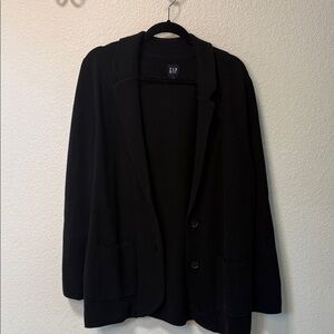 GAP Classic Black sweater blazer